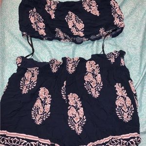 Blue 2 peice from SHEIN size large